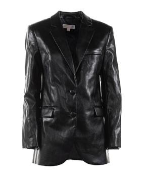 Michael Kors | Faux Leather Blazer商品图片,8.2折