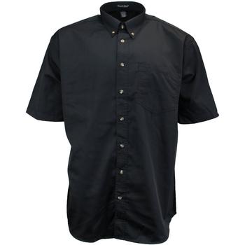 推荐EZCare Woven Short Sleeve Button Up Shirt商品