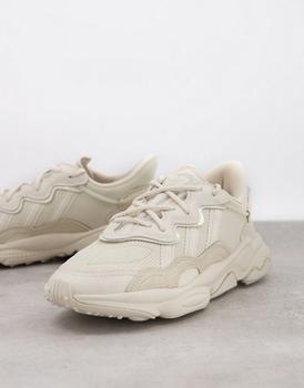 product adidas Originals Ozweego trainers in beige image