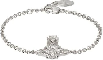 Vivienne Westwood | Silver Natalina Bracelet,商家Ssense US,价格¥1379