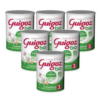 商品欧洲直邮Guigoz古戈氏3段Bio有机婴儿奶粉800g*6罐 (12-36个月),商家Xifaner,价格¥1463图片