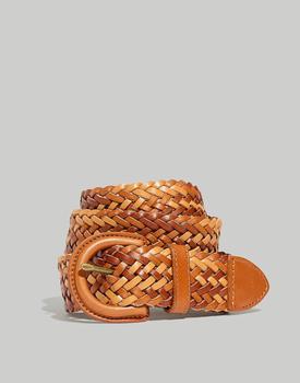 商品Woven Leather Belt图片