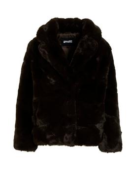 推荐'Milly' faux fur coat商品