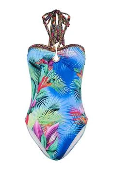 Camilla | Camilla Women's What's Your Vice Bandeau One Piece Swimsuit with Ring,商家Premium Outlets,价格¥2126
