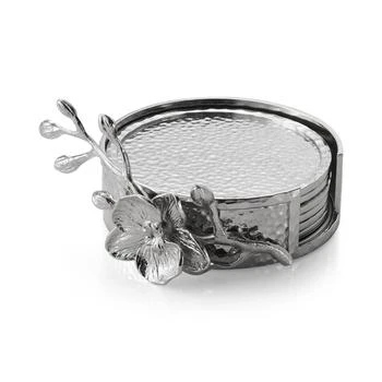 Michael Aram | White Orchid Set of 6 Coasters,商家Macy's,价格¥664
