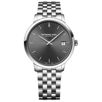 推荐Men's Swiss Toccata Stainless Steel Bracelet Watch 42mm商品