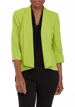 product Women's Shawl Collar Linen Jacket image