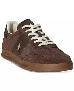 Ralph Lauren | Men's Heritage Aera Suede Sneakers,商家Macy's,价格¥942