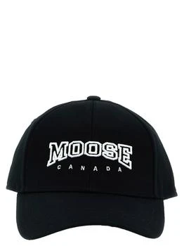 Moose Knuckles | Varsity Logo Hats White/Black,商家Wanan Luxury,价格¥494
