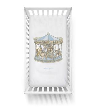 商品Atelier Choux | Cotton Carousel Fitted Sheet,商家Harrods,价格¥679图片