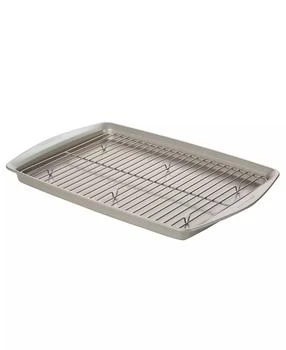 Rachael Ray | Nonstick Jumbo 13" x 19" Cookie Pan with Roasting Rack,商家Macy's,价格¥225