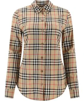 Burberry | Burberry Vintage Check Long-Sleeved Shirt 7.6折