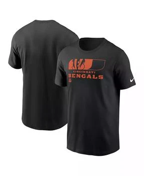 NIKE | Men's Black Cincinnati Bengals Air Essential T-Shirt,商家Macy's,价格¥262