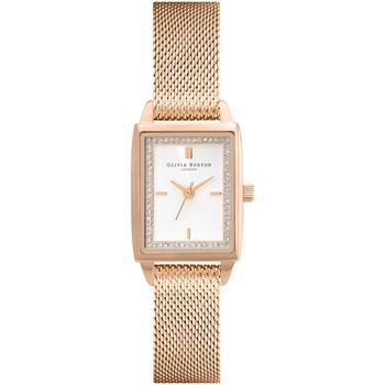 推荐Women's Quartz Rose Gold-Tone Stainless Steel Bracelet Watch 25.5mm x 20.5mm商品