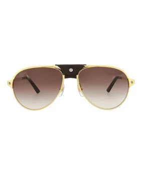 Cartier | Aviator-Style Metal Sunglasses,商家Maison Beyond,价格¥1823