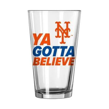 Logo Brands | New York Mets 16 oz Team Slogan Pint Glass,商家Macy's,价格¥112
