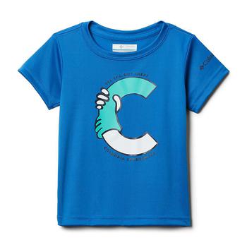 推荐Columbia Toddlers' Boy Grizzly Ridge SS Graphic Shirt商品