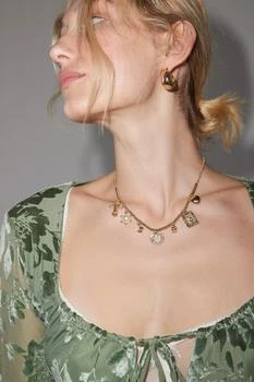 Urban Outfitters | Ball Bead Charm Necklace,商家Urban Outfitters,价格¥112