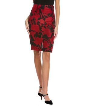 samantha, SAMANTHA SUNG | Samantha Sung Chloe Silk Pencil Skirt商品图片 3.7折