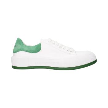 商品Alexander McQueen | ALEXANDER MCQUEEN 白色 男士帆布鞋 654594-W4MV7-9354,商家Beyond Chinalux,价格¥3639图片
