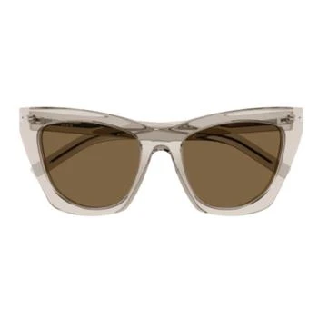 Yves Saint Laurent | Saint Laurent Eyewear Kate Cat-Eye Frame Sunglasses 7.6折, 独家减免邮费