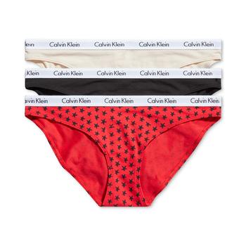 商品Calvin Klein CK QD3588 Carousel 女士内裤 - 3条装图片
