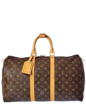 lv行李箱, [二手商品] Louis Vuitton | Louis Vuitton Monogram Canvas Keepall 45 (Authentic Pre-Owned)商品图片 