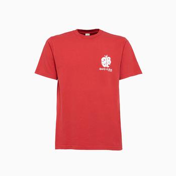 Sporty & Rich | Sporty & Rich Apple Logo Print T-Shirt商品图片,8.1折