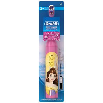商品Oral-B | Kids Battery Power Toothbrush featuring Disney Princess Characters,商家Walgreens,价格¥50图片