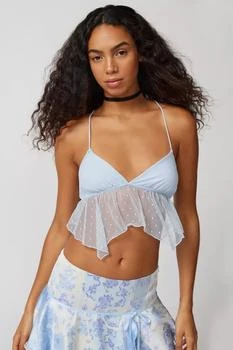 Urban Outfitters | UO Tabatha Lace Babydoll Cami,商家Urban Outfitters,价格¥78