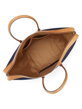 【上品ネイビーが映える】RALPH LAUREN Bellport XL トート Ralph Lauren Extra-Large Bellport Canvas Tote Bag - Tote