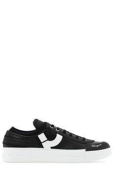 菲拉格慕男鞋板鞋, Salvatore Ferragamo | Salvatore Ferragamo Gancini Patch Sneakers商品图片 8.2折