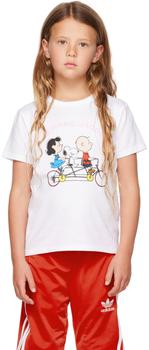 推荐Kids White Peanuts Edition T-Shirt商品