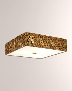 商品Lucas + McKearn | Mosaic 3-Light Square Ceiling Light, 16",商家Neiman Marcus,价格¥3710图片