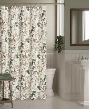 Royal Court | Evergreen Shower Curtain, 72" x 72",商家Macy's,价格¥241