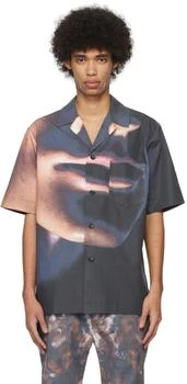 Maisie Wilen | Navy Calcium Shirt,商家Ssense US,价格¥2758