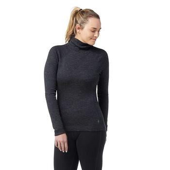 SmartWool | Smartwool Women's Thermal Merino Rib Turtleneck Top商品图片,7.4折×额外9.5折, 额外九五折