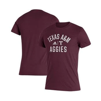 Adidas | Men's Maroon Texas A&M Aggies Sideline Locker Heritage T-shirt 