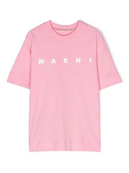 Marni | T-shirt Con Logo 8.6折