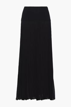 时尚Chloé女装, Chloé | Pleated crepon maxi skirt商品图片 2.9折