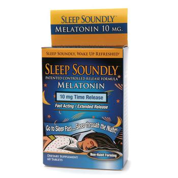推荐Sleep Soundly Melatonin 10mg, Time Release Tablets商品