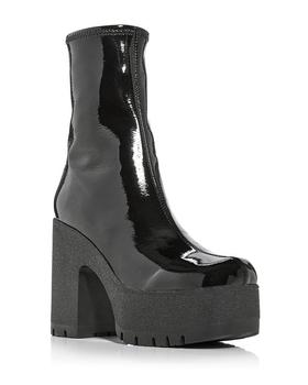 Jeffrey Campbell | Women's Refresh Platform High Block Heel Booties商品图片,独家减免邮费