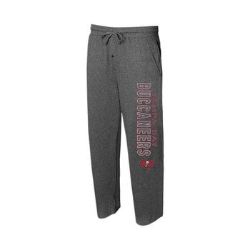 推荐Men's Charcoal Tampa Bay Buccaneers Quest Knit Lounge Pants商品