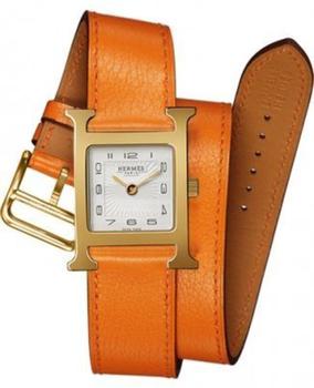 Hermes | Hermes H Hour Gold Plated Case Women's Watch 036738WW00商品图片,8.2折
