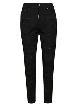 Represent | Represent Shredded Distressed Skinny Jeans商品图片,4.1折起
