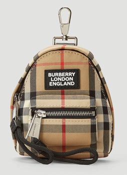 burberry双肩包, Burberry | Backpack Keyring Charm in Beige商品图片 