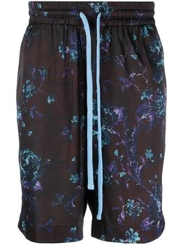 推荐IH NOM UH NIT - Roses Print Shorts商品