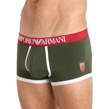 时尚阿玛尼内裤男装, Emporio Armani | EMPORIO ARMANI 男士绿色平角内裤 111866-5A510-04985商品图片 满$100享9.5折, 满折