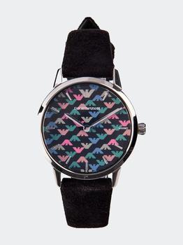 推荐AR11261 Quartz Black Eagle Pattern Dial Watch商品