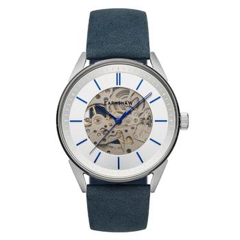 推荐Thomas Earnshaw Men's ES-8218-02 Bayshore Skeleton 42mm Leather Watch商品